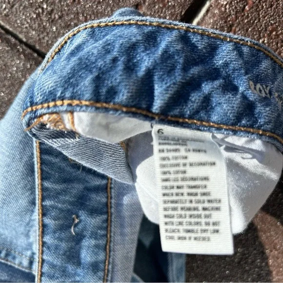 Women’s American Eagle Boy Jeans– Size 6 - Picture 11 of 11